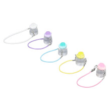 5x Mini Waterfles Hars Decoratie