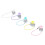 5x Mini Waterfles Hars Decoratie 1