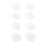 16pcs Silicone Breastpump Membrane White 5