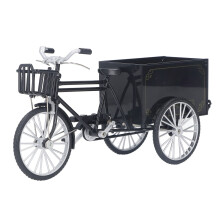 (Black) Vintage Dreirad-Fingerbike Modell aus Metall
