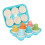 (DF35) 6PCS Egg Shape Matching Toy Set Children 2