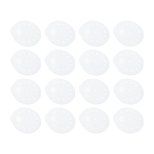 16pcs Silicone Breastpump Membrane White 1