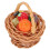 3 Mini Dollhouse Fruit Basket mit 30 Früchten 4