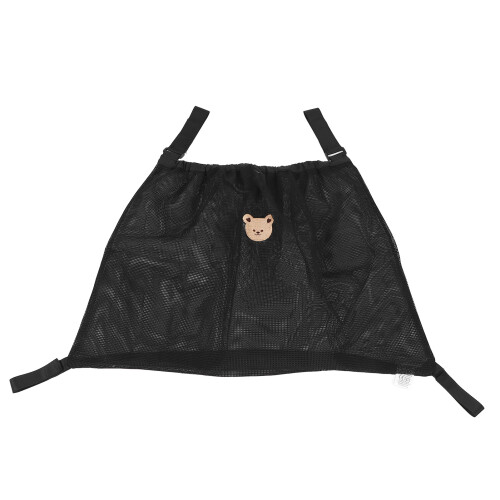 (Black) Wasserdichter Polyester-Babywagen-Organizer Schwarz 2