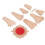(Pack C) Houten Treinbaan Set Peuters Educatief DIY 4