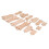 (Pack D) Houten Treinbaan Set Peuters Educatief DIY 3