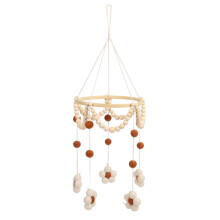 (Brown) Hängendes Mobile für Babybett, Schlafzimmerschmuck, Braun