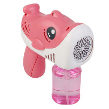 (Pink) Kinderschaumblasenmaschine Delfin 12 Löcher wasserdicht grün