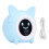 (Light Blue) Kinder Wecker Digital-Nachtlicht Rosa 1