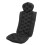 (Black) Lichaam Badkussen Ergonomisch Zuignap Zwart 3