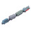 (Blue) Vintage Alloy Pull-Back Steam Train Red 1