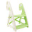 Toddler Step Stool 2 Step Height Adjustable Anti-Slip Stable 4