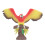 (Type 2) Dekorative Papageienfigur mit Baumstumpf-Basis 1