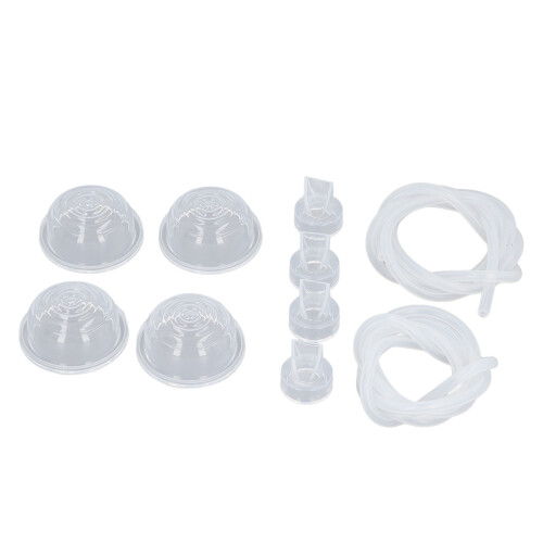 4pcs Breast Shield Set Silicone Flange for Electric Pump