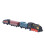 (Black) Vintage Alloy Pull-Back Steam Train Red 4