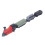 (Red) Vintage Alloy Pull-Back Steam Train Red 4