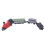 (Red) Vintage Alloy Pull-Back Steam Train Red 3