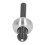 (Silver) Pilz-Fingerspitzen-Drehkreisel Dekompression Hand Silber 5