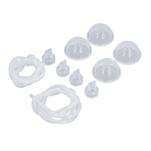4pcs Breast Shield Set Silicone Flange for Electric Pump 1
