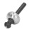 (Silver) Pilz-Fingerspitzen-Drehkreisel Dekompression Hand Silber 4