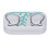 (Silver) Eulen-Muster Stressrelief Fidget Slider Schwarz 4