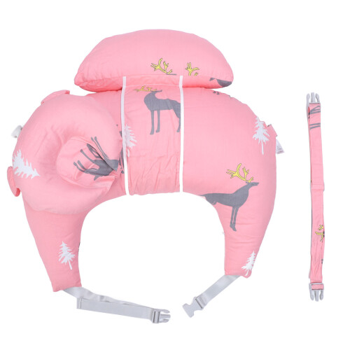 (Pink) Cuscino Allattamento Morbido Rosa