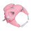 (Pink) Cuscino Allattamento Morbido Rosa 2