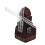 (Style 2) Handmade Windmill Ornament Fine Detail for Desktop 5
