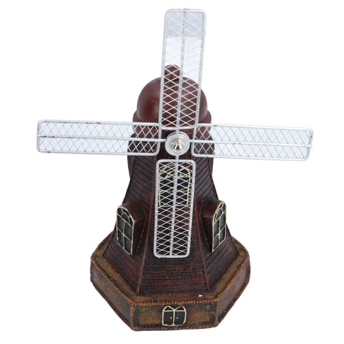 (Style 2) Handmade Windmill Ornament Fine Detail for Desktop 1