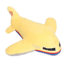 (Yellow) Stuffed Airplane Plush Toy Soft Kids Pillow Decor Home Sofa Yellow