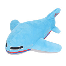 (Blue) Stuffed Airplane Plush Toy Soft Kids Pillow Decor Home Sofa Yellow