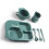 Baby Dinosaur Divided Dinner Plate Set with Spoon Fork Cup 2