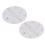 2pcs AOE Damage Template 20ft 15ft 10ft 5ft Radius Acrylic 4