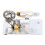 Stirling-Maschine Modellbaukasten Physik LED-Generator 5