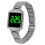 (Black) Digitale Armbanduhr HD wasserdicht Silber 4