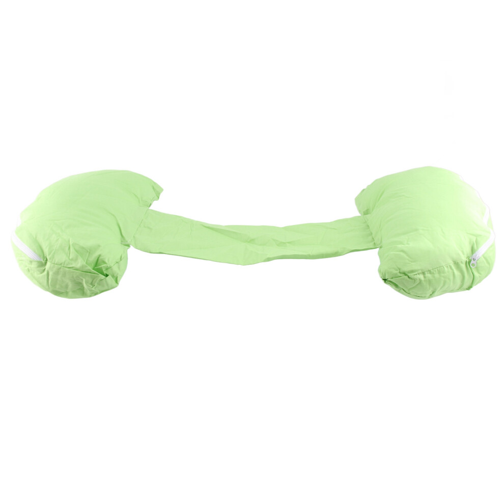 (Green) Adjustable Pregnancy Support Pillow for Sleeping Napping