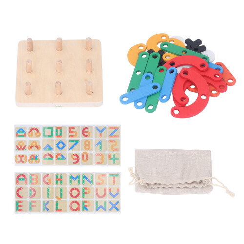 Holz-Puzzle für Kinder, Lernspielzeug