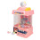(Pink) Mini Portable Pink Arcade Claw Machine with Sound Effects 5