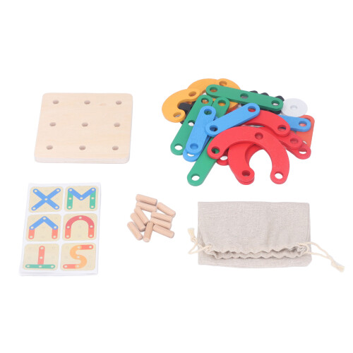 Holz-Puzzle für Kinder, Lernspielzeug 1