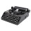 Antique Typewriter Black Retro Portable Manual Model for Home 5