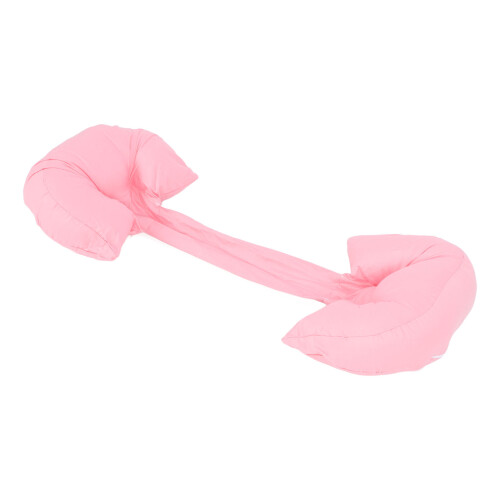 (Pink) Cuscino Supporto Gravidanza Regolabile per Dormire 2