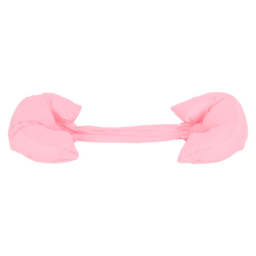 (Pink) Cuscino Supporto Gravidanza Regolabile per Dormire 1