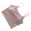 (Pink Free Size) Spaghetti Strappy Crop Top Apricot 4