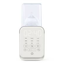 Flaschenwärmer mit LCD, Timer und Nachtlicht für Babymilch