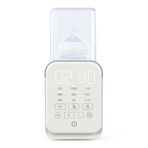 LCD Baby Bottle Warmer w/ Timer & Light
