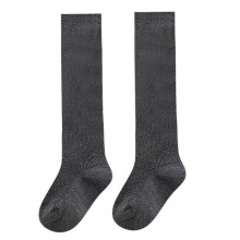 (Grey M ( 3‑5 Years Old ）) Children Long Tube Socks Soft Over Knee Calf Grey M (3-5 Years)