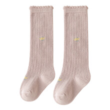 (Pink M for 1-3 Years Old) Baby-Kniestrümpfe Baumwolle Stretch Rosa M (1-3 J.)