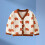 Maglietta orsetto cotone collo V 4 bottoni 5