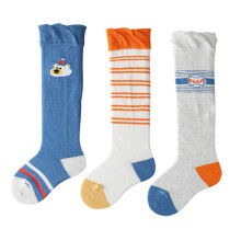 (S for 0‑6 Months Foot Length 8‑10cm) 3 Paar Frühlings-/Herbst-Kniestrümpfe Kammgarn Rüschen 0-6 Monate
