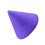 (Purple) Blocchi geometrici in schiuma conici viola 4